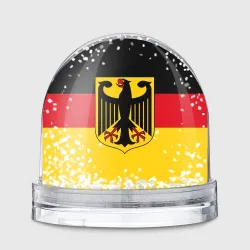 Игрушка Снежный шар Германия - флаг Germany