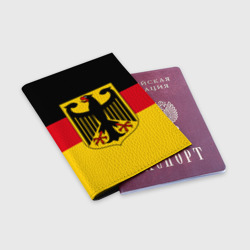 Обложка для паспорта матовая кожа Германия - Germany - фото 2