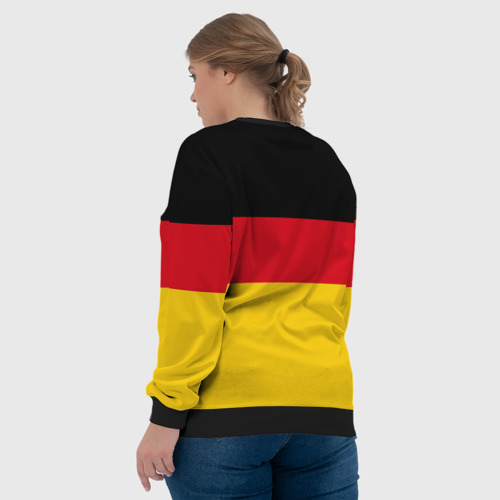 Женский свитшот 3D Германия - Germany, цвет 3D печать - фото 7