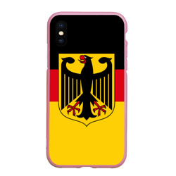 Чехол для iPhone XS Max матовый Германия - Germany