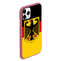 Чехол для iPhone 11 Pro Max матовый Германия - Germany - фото 2