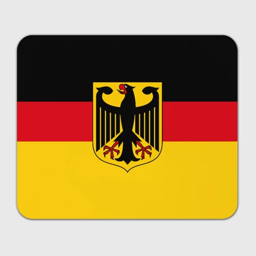 Прямоугольный коврик для мышки Германия - флаг Germany