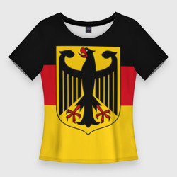Женская футболка 3D Slim Германия - Germany