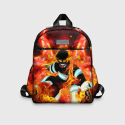 Детский рюкзак 3D Пламенная Бригада Пожарных Shinra Kusakabe