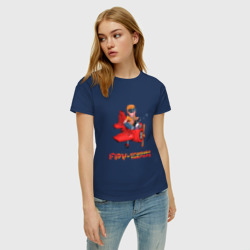 Женская футболка хлопок FPV как терапия аэрофобии - фото 2