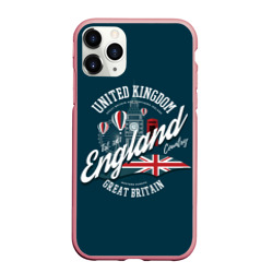 Чехол для iPhone 11 Pro матовый Англия England