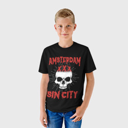 Детская футболка 3D Amsterdam Амстердам - фото 2