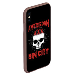 Чехол для iPhone XS Max матовый AMSTERDAM (Амстердам) - фото 2