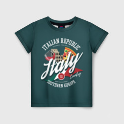 Детская футболка 3D Italy Италия