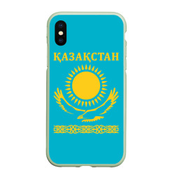 Чехол для iPhone XS Max матовый Казакстан