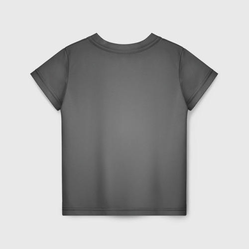 Детская футболка 3D с принтом Кря, вид сзади #1
