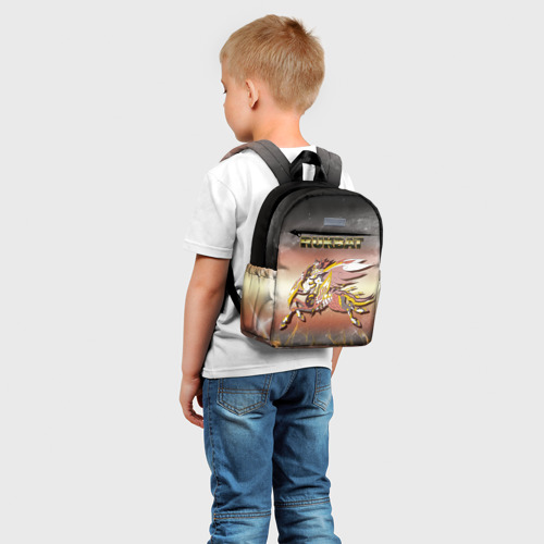Детский рюкзак 3D с принтом Лучник Стрелец, фото на моделе #1