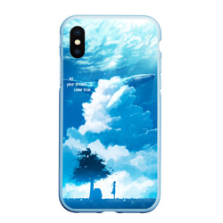 Чехол для iPhone XS Max матовый Let your dreams come true