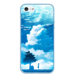 Чехол для iPhone 5/5S матовый Let your dreams come true