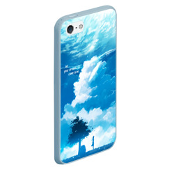 Чехол для iPhone 5/5S матовый Let your dreams come true - фото 2