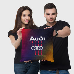 Подушка 3D Audi - коробка Глитч - фото 2