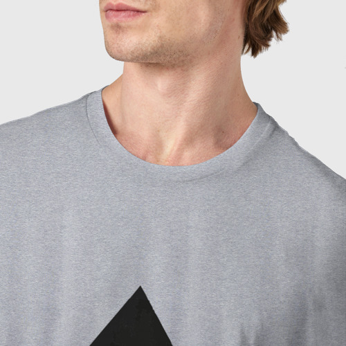 Мужская футболка хлопок с принтом Космокот 0004, фото #4