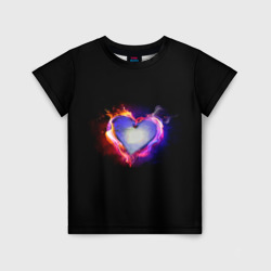 Детская футболка 3D Холодное сердце Cold heart