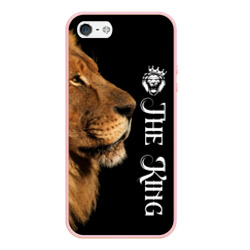 Чехол для iPhone 5/5S матовый Лев король lion king