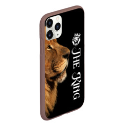 Чехол для iPhone 11 Pro Max матовый Лев король lion king - фото 2