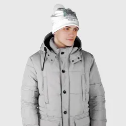 Шапка 3D c помпоном Siberia из России с Любовью - фото 2