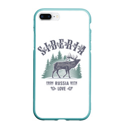 Чехол для iPhone 7Plus/8 Plus матовый Siberia из России с Любовью