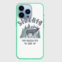 Чехол для iPhone 13 Pro SIBERIA (из России с Любовью)