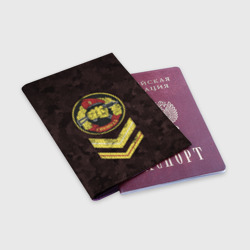 Обложка для паспорта матовая кожа Эмблема Спецназ - фото 2