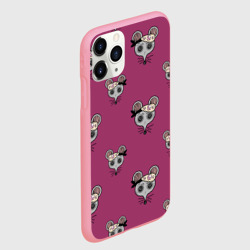 Чехол для iPhone 11 Pro Max матовый Ниндзя-мыши. Клинок, рассекающий демонов. Kimetsu no Yaiba - фото 2
