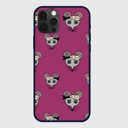 Чехол для iPhone 12 Pro Ниндзя-мыши. Клинок, рассекающий демонов. Kimetsu no Yaiba