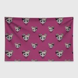 Флаг-баннер Ниндзя-мыши. Клинок, рассекающий демонов. Kimetsu no Yaiba