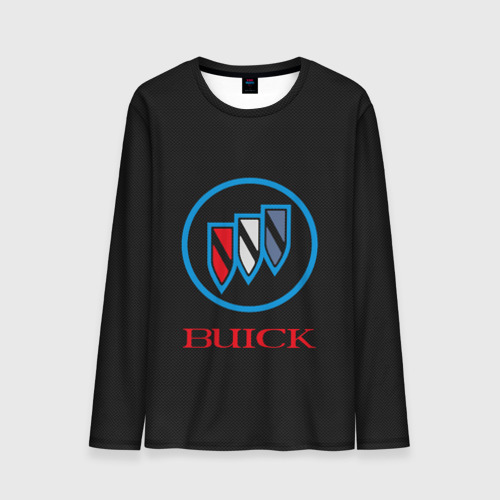 Мужской лонгслив 3D Buick Emblem Logo, цвет 3D печать