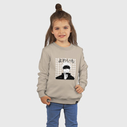 Детский свитшот хлопок Your weak Gojo art - фото 2