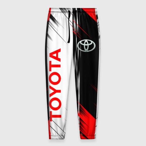 Мужские брюки 3D Toyota Sport Auto, цвет 3D печать