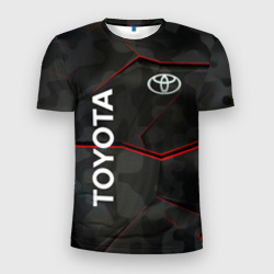 Мужская футболка 3D Slim Toyota sport Auto