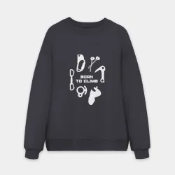 Мужской свитшот oversize без начеса хлопок Альп снаряга