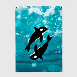 Постер Косатка в океане