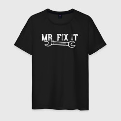 Mr. Fix IT – Мужская футболка хлопок с принтом купить со скидкой в -20%