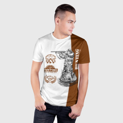 Мужская футболка 3D Slim Охота на Утку - фото 2