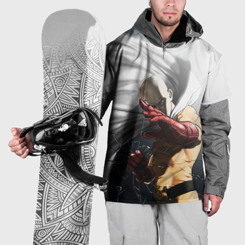 Накидка на куртку 3D One Punch Man - Сайтама, цвет 3D печать