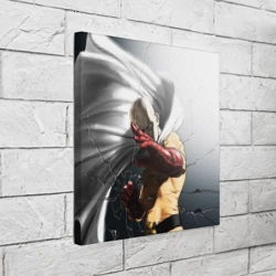 Холст квадратный One Punch Man - Сайтама - фото 2