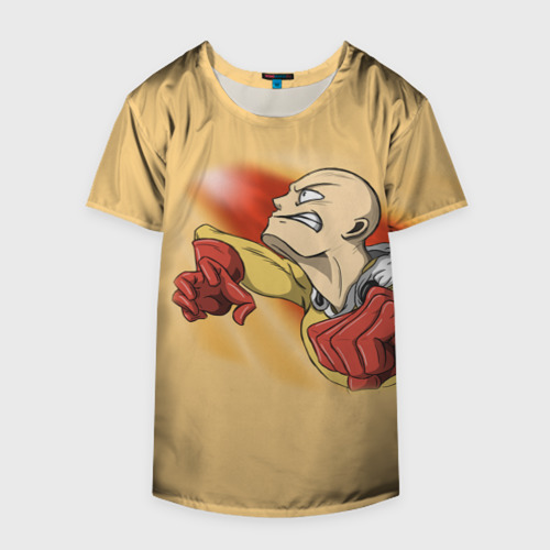 Накидка на куртку 3D Сайтама - One Punch Man, цвет 3D печать - фото 4