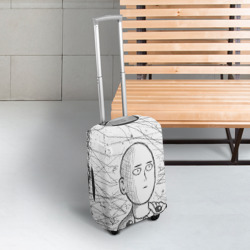 Чехол для чемодана 3D Ванпанчмен Сайтама - Saitama - фото 2