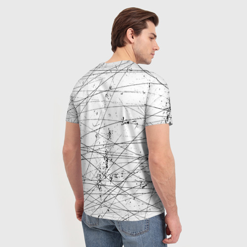 Мужская футболка 3D Ванпанчмен Сайтама - Saitama, цвет 3D печать - фото 4