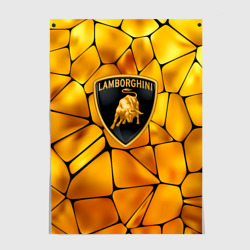 Постер Lamborghini Gold плиты