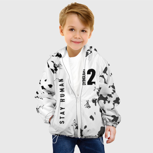 Детская куртка 3D Dying light 2 + Камуфляж, цвет белый - фото 3