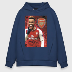 Мужское худи Oversize хлопок Arsenal - Pierre Emerick Aubameyang