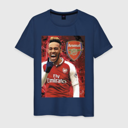 Мужская футболка хлопок Arsenal - Pierre Emerick Aubameyang