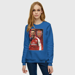 Женский свитшот хлопок Arsenal - Pierre Emerick Aubameyang - фото 2