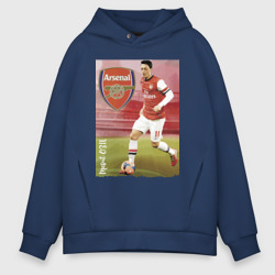 Мужское худи Oversize хлопок Arsenal - Mesut Ozil